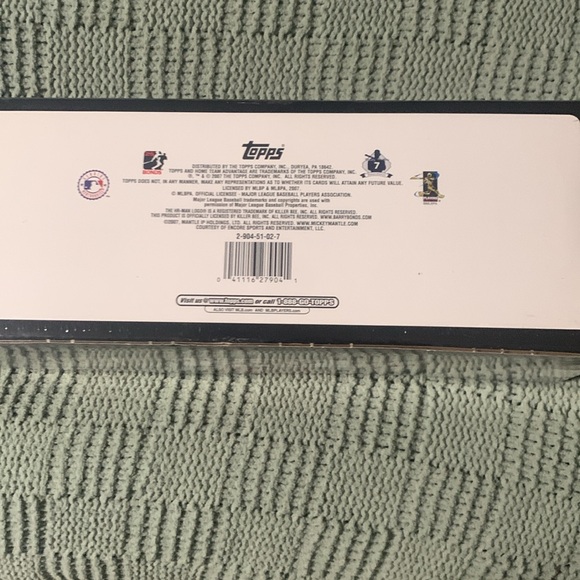 2007 Complete set Topps baseball cards - Picture 2 of 3